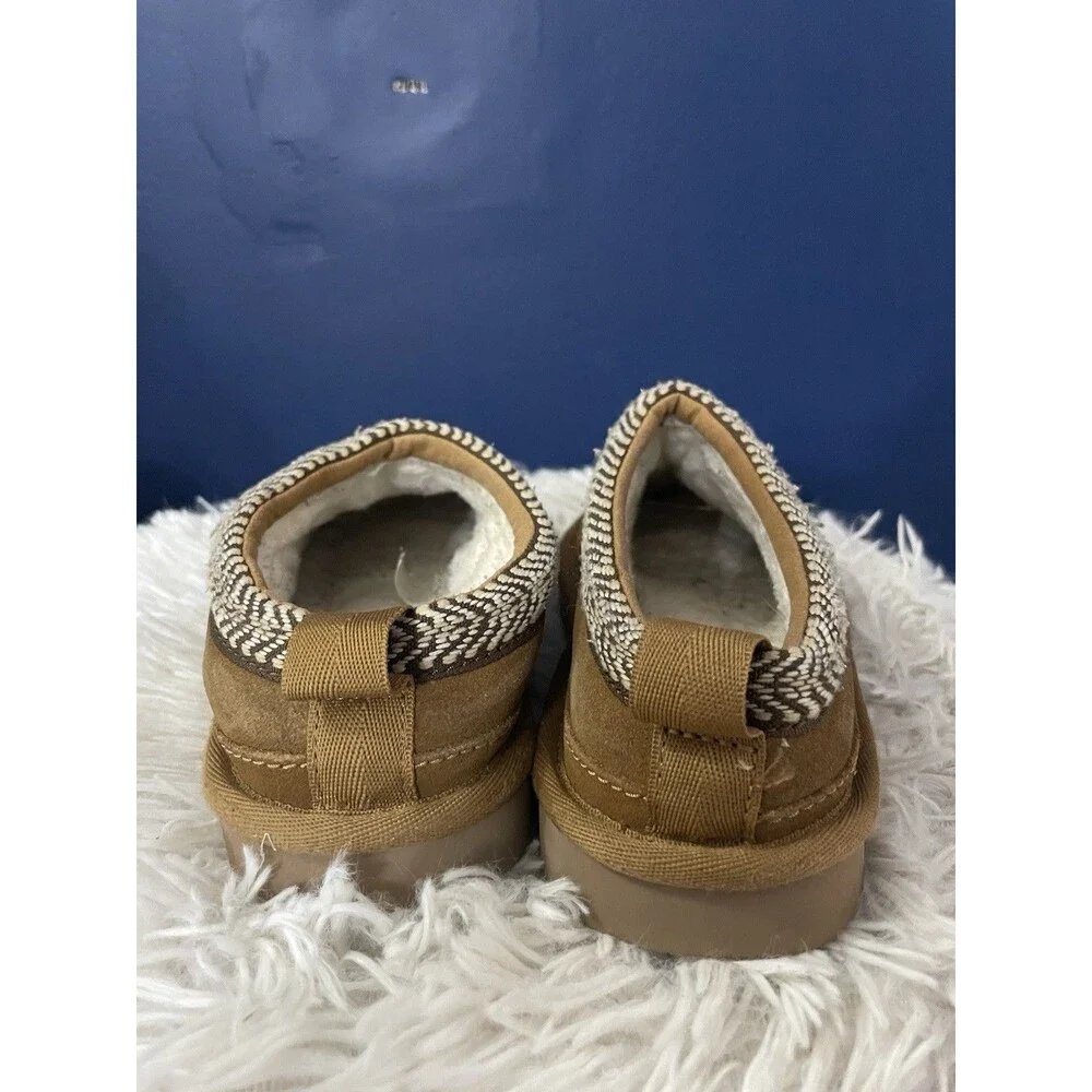 Koolaburra by UGG Kids Youth Size 13 Slipper Shoes  Chesnut